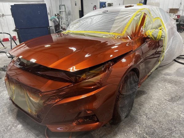 Candy-orange color change
